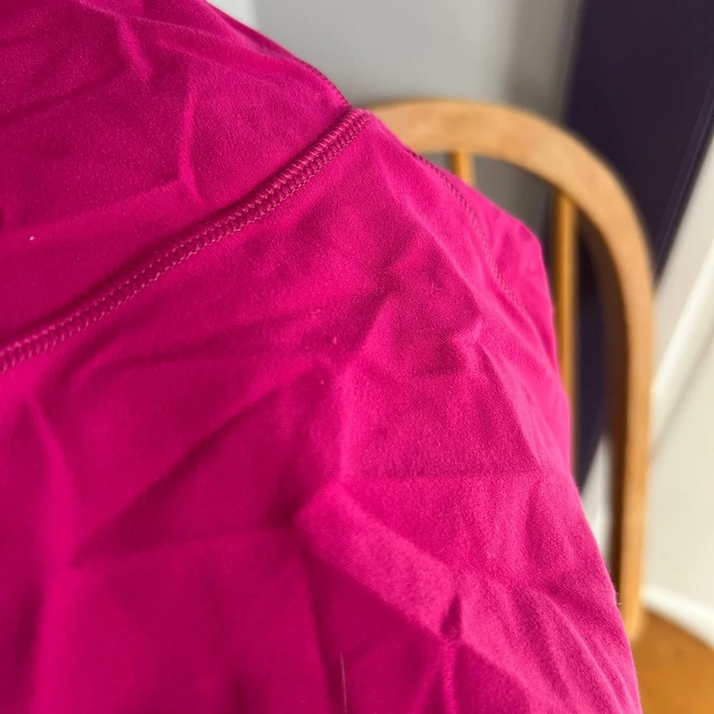Lululemon Raspberry Pink Key Hole Tank - Picture 5 of 6